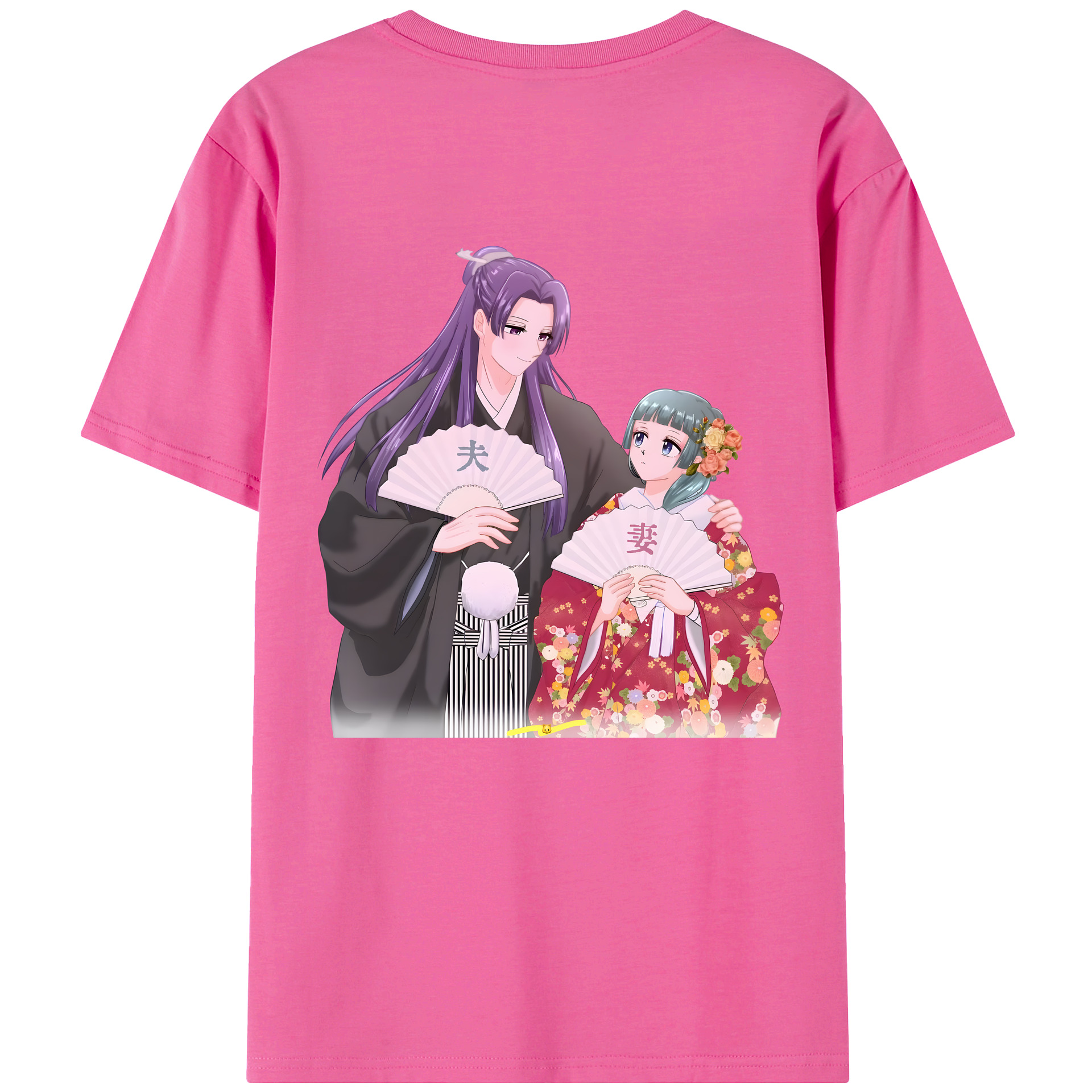 （画像用） 薬屋のひとりごと The Apothecary Diaries レディース半袖Tシャツ(バックプリント)